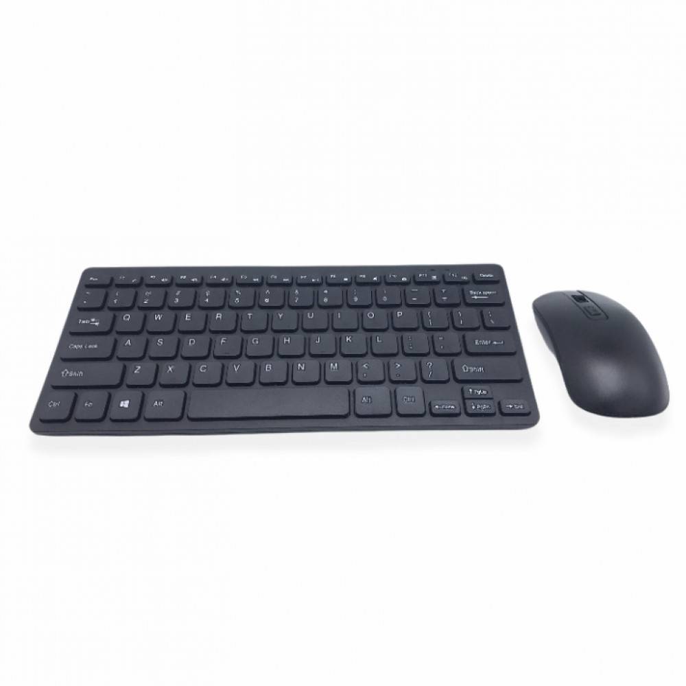 Combo Teclado y Mouse Inalámbrico pequeño(Km 901) –