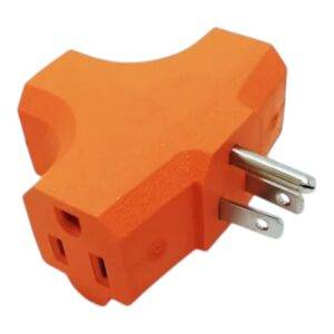 TE Naranja Industrial Con Polo a Tierra OSBLACK