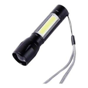 Linterna MINI Led Recargable Luz Zoom Largo Alcance