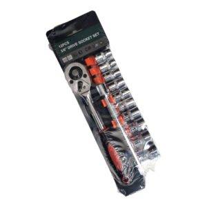 Juego Copas Y Ratchet 3/8 x 12 Piezas