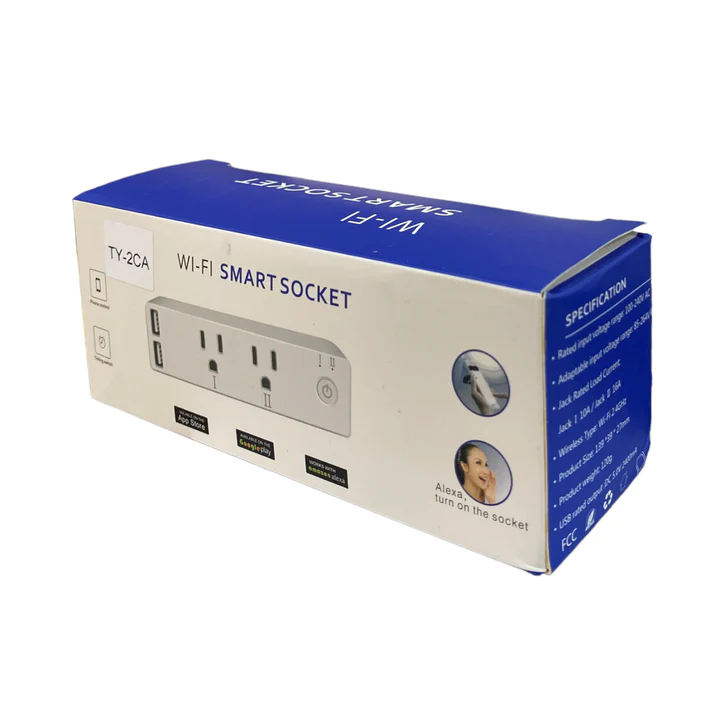 Toma Corriente Inteligente Tuya Smart TY-2CA - Imagen 4