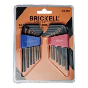 Juego De Llave Bristol  BRICKELL Surtida Milimétrica y Pulgada x14 piezas