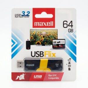 Memoria USB 64GB Maxell FLIX