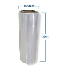 Rollo de Vinipel Transparente Stretch 30CM x 400MTS