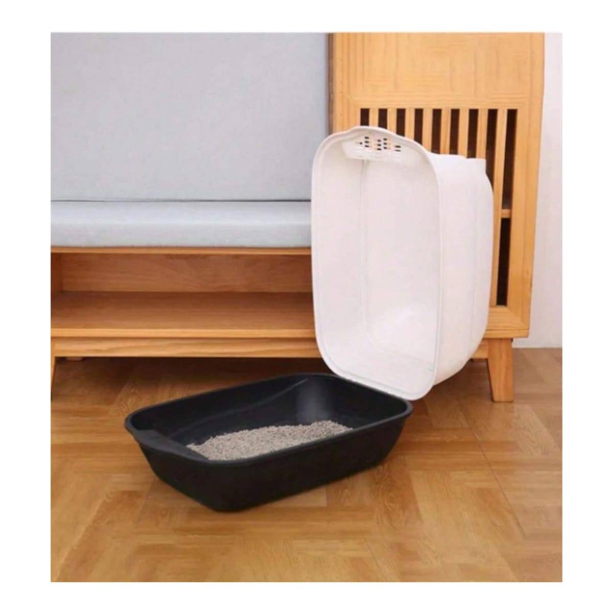 Arenero Cubierto Para Gato + Gratis Pala NP-P 1077 - Imagen 3
