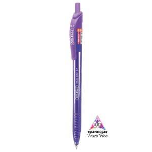 Esfero Retractil Morado Offi–Esco OE-053
