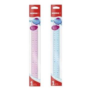 Regla Plastica Kores 30Cm