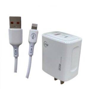 Cargador Para Telefono Carga Rapida Iphone 20W 3A TM-CH102