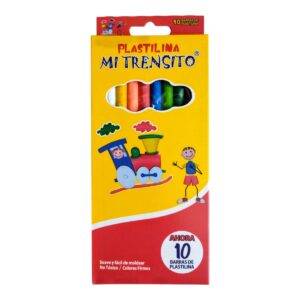 Plastilina Trensito *10 Und Larga