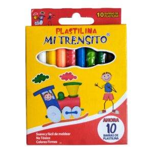 Plastilina Trensito *10 Und Corta