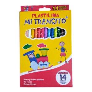 Plastilina Trensito *14 Und Larga