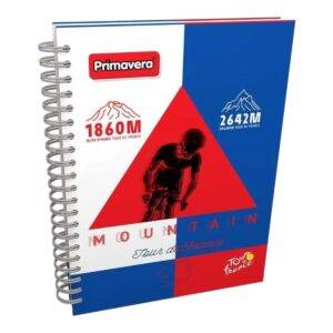 Cuaderno 5 Materias Pequeño PRIMAVERA Arg Masculino Cuadriculado