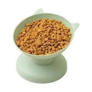 Plato Comedero Bebedero Alto Para Gato O Perro MP1012