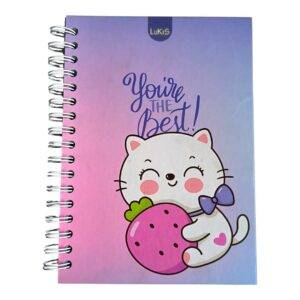 Cuaderno 5 Materias Pequeño LUKIS Arg Muñecos Cuadriculado