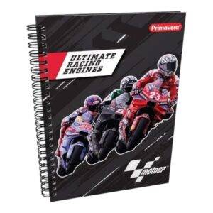 Cuaderno 1 Materias Grande  PRIMAVERA Arg Masculino Cuadriculado