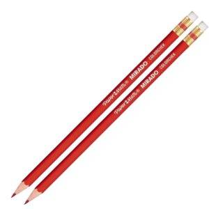 Lápiz Rojo Colorcheck Mirado Paper Mate *2 UND