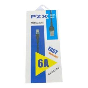 Cable De Carga MicroUSB-V8 6 Amperios PZX V203
