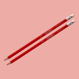 Lápiz Chequeo Rojo Kores *2