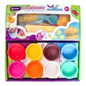 Plastilina Plastimasa Parchesitos Set *8