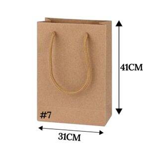 Bolsa De Papel Kraft  #7 De 31*41*8CM