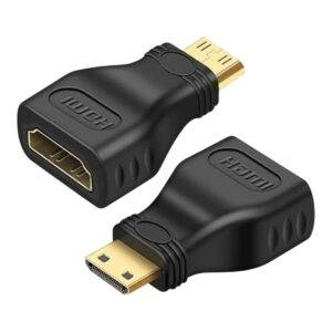 Adaptador Convertidor Mini HDMI Macho A HDMI Hembra LJ-35 HDF/MINIM