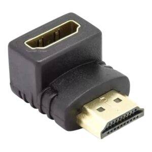 Adaptador En L HDMI Hembra A HDMI Macho LJ-37 HD M/F 90°