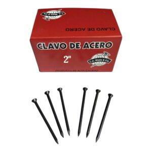 Puntillas Clavo Acero Liso 2" *6UND