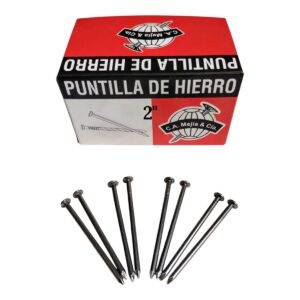 Puntillas De Hierro Con Cabeza 2" *8UND