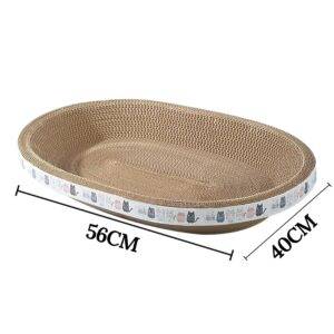 Rascador Ovalado Para Gato Mediano NPS-1793