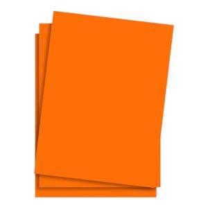 Cartulina Iris o Arte 1/8 *10 Color Naranja
