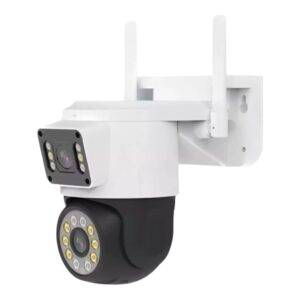 Cámara De Seguridad Exterior Doble Lente Wifi TC193-ED2D5-XC