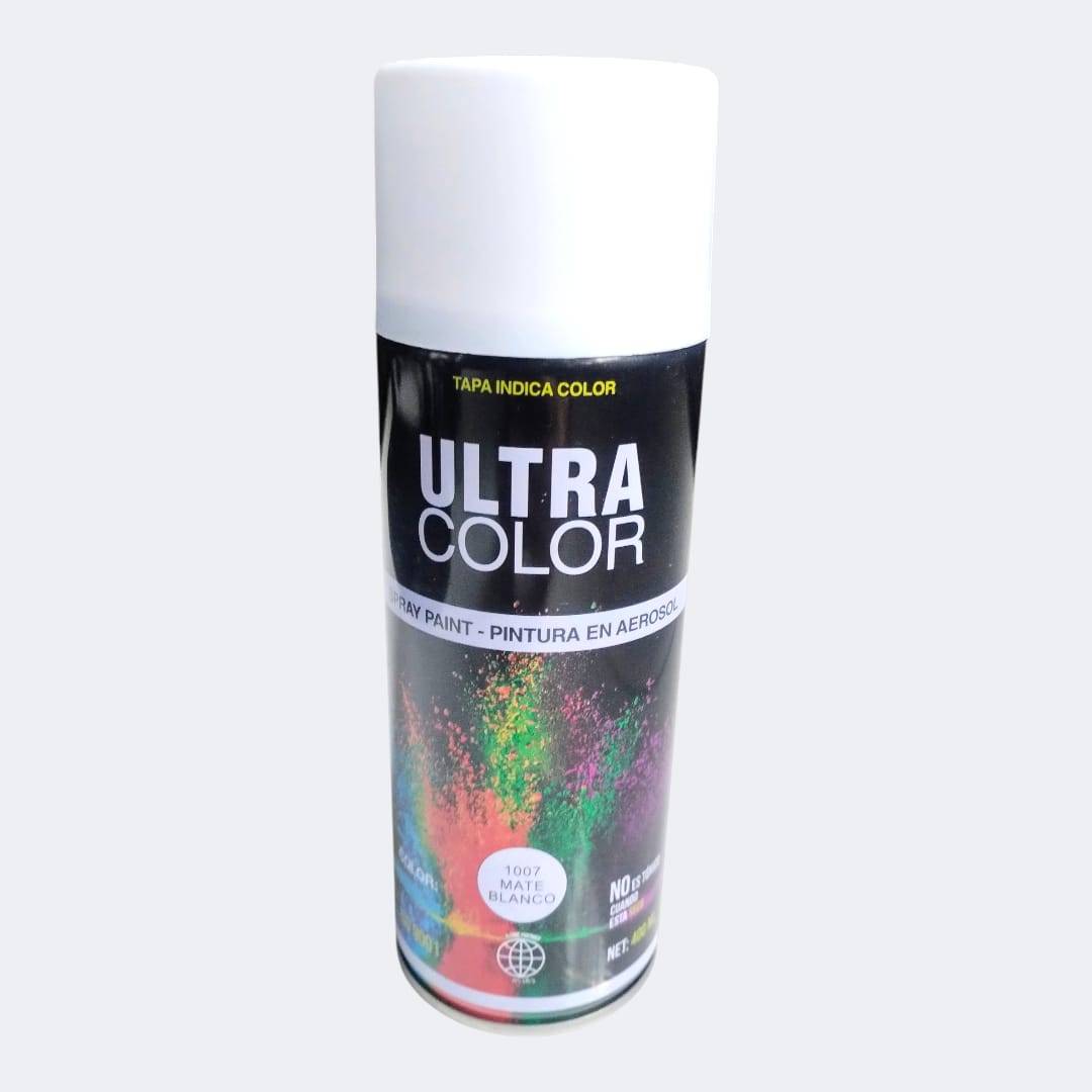 Pintura Aerosol Blanco Mate 400ml
