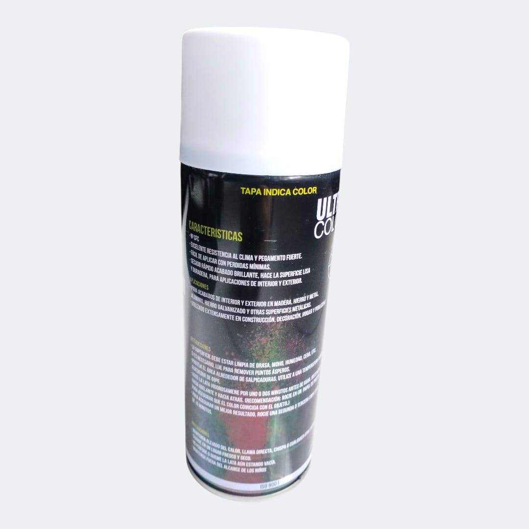 Pintura Aerosol Blanco Mate 400ml - Imagen 3