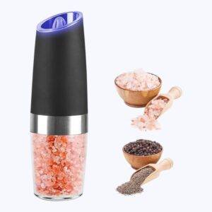 Molino Eléctrico Automático De Especias, Sal Y Pimienta