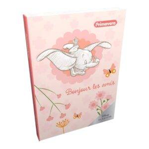 Cuaderno 5 Materias Pequeño PRIMAVERA Cosido Femenino Cuadriculado