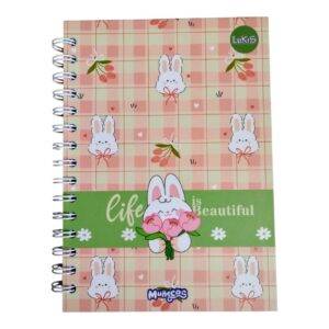 Cuaderno 1 Materias Pequeño LUKIS Arg Femenino Cuadriculado