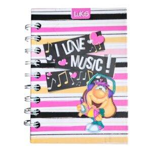 Minicuaderno Lukis Pasta Dura Femenino