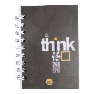 Minicuaderno Lukis (Design) Pasta Dura Masculino