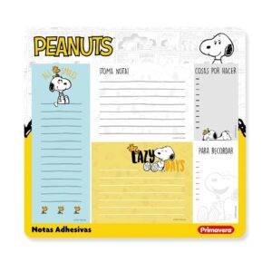 Set Notas Adhesivas Snoopy
