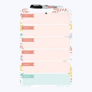 Tablero Planeador Semanal Con Marcador 20CM*30CM Ref 6777