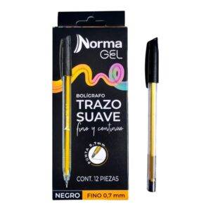 Esfero NORMA Trazo Fino Negro