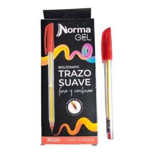 Esfero NORMA Trazo Fino Rojo