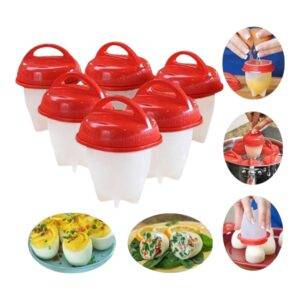 Moldes Hervidores De Huevos De Silicona Egg Boil *6