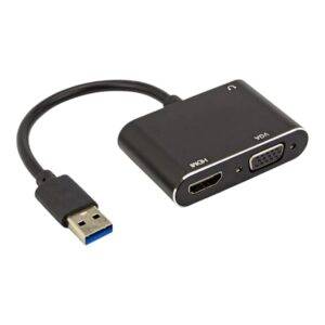 Cable Convertidor USB 3.0 a VGA y HDMI TGY565
