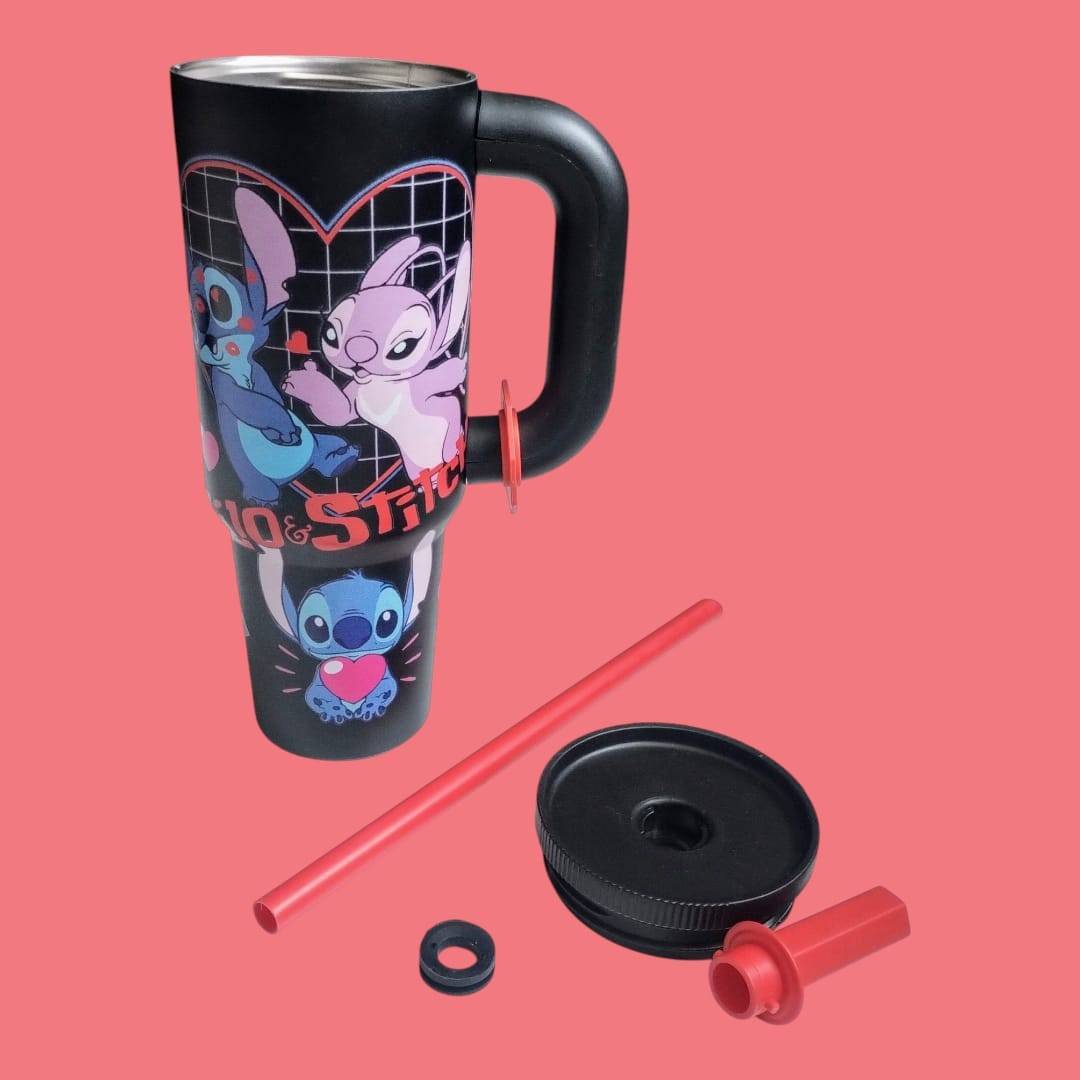 Termo Vaso Stanley Motivos Stitch - Imagen 3