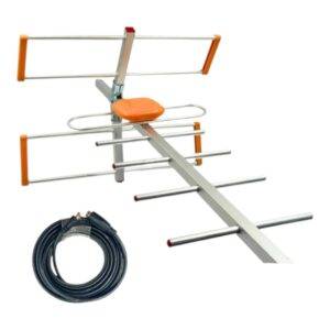 Antena TDT Rural Con Cable