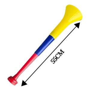 Vuvuzela Trompeta Mundialista Tricolor Grande *55CM