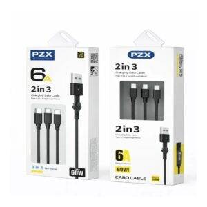 Cable PZX 2 En 3 Con Distintos Conectores De 6 Amperios V130