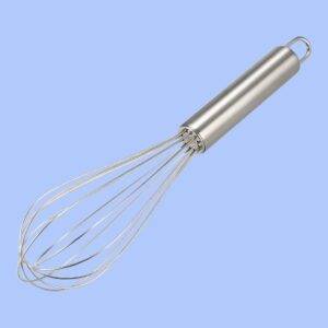 Batidor Mezclador Manual 30cm Acero Inoxidable Cocina Repostería