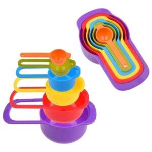 Kit Cucharas Medidoras *6 UND (Medidas En ML Y Tazas) Multicolor